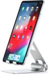 Satechi R1 Aluminum Foldable Stand - сгъваема алуминиева поставка за мобилни телефони, таблети и лаптопи до 12 инча (сребрист)