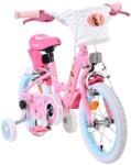 E & L Cycles Bicicletă pentru copii cu roți ajutătoare E&L cycles - Disney Princess, 14 (20563-FW14)