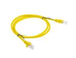 Lanberg Patchcord Lanberg PCU5-10CC-0100-Y, Cat5e, U/UTP, 1m, Yellow (PCU5-10CC-0100-Y)