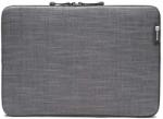 Booq Mamba 12 Sleeve - текстилен калъф с цип за MacBook 12 и преносими компютри до 12 инча (сив)