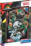 Clementoni Puzzle pentru copii Clementoni, 180 piese - Jurassic World: Renașterea (29098) Puzzle