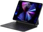 Baseus Brilliance Wireless Touchpad Keyboard Case (ARJK000213) - полиуретанов калъф, клавиатура, тракпад и поставка за iPad Pro 11 M1 (2021), iPad Pro 11 (2020), iPad Pro 11 (2018), iPad Air 5 (2022),