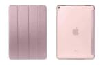 Torrii Torrio Case - кожен кейс и поставка за iPad 6 (2018), iPad 5 (2017) (розово злато)
