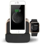 VRS Design New i-Depot Plus Cradle - док станция за iPhone, iPad, iPod и Apple Watch (златиста)