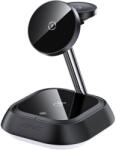 ACEFAST 3-in-1 Inductive Wireless Charging Station 15W - тройна поставка (пад) за безжично зареждане за iPhone с Magsafe, Apple Watch и AirPods (черен)