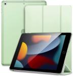 ESR Ascend Trifold Case - полиуретанов калъф с поставка за iPad 9 (2021), iPad 8 (2020), iPad 7 (2019) (светлозелен)