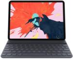 Apple Smart Keyboard Folio BG - оригинален полиуретанов калъф, клавиатура и поставка за iPad Pro 12.9 (2018) (черен)