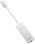 Huawei DAC Headphone Amplifier CM21 - USB-C към 3.5 мм аудио усилвател (бял)