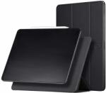 PITAKA Folio Case - магнитен полиуретанов кейс с поставка за iPad Pro 12.9 M2 (2022) iPad Pro 12.9 M1 (2021), iPad Pro 12.9 (2020), iPad Pro 12.9 (2018) (черен)