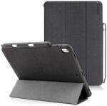 Prodigee Expert Case - кожен калъф, тип папка и поставка за iPad Air 3 (2019), iPad Pro 10.5 (2017) (черен)