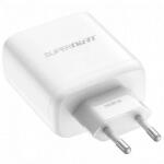 realme USB 65W Charger - захранване за ел. мрежа с USB-A порт и технология за бързо зареждане (бял) (bulk)