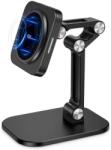 esr Halolock MagSafe Adjustable Wireless Qi Charging Stand 15W - регулируема поставка (пад) за безжично зареждане за iPhone с Magsafe (черен)