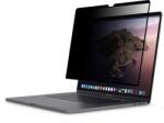 Moshi Umbra Privacy Screen Protector - защитно покритие с определен ъгъл на виждане за дисплея на MacBook Pro 16 Touch Bar (2019) (черен-прозрачен)