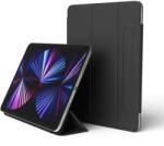 elago Smart Folio Clasp Case - магнитен полиуретанов кейс с поставка за iPad Pro 11 M1 (2021), iPad Pro 11 (2020) (черен)