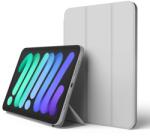 elago Smart Folio Case - магнитен полиуретанов кейс с поставка за iPad mini 6 (2021) (сив)