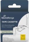 MediaRange Benzile etichete MediaRange 12mm x 4m autocolant permanent negru pe galben set (mrdy91222)