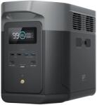 EcoFlow DELTA Max 2 Portable Power Station 2048Wh - портативна професионална електроцентрала за зареждане на устройства (черен)