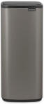 Brabantia Cos de gunoi Brabantia Bo Touch 1010130, 30 l, Deschidere lina si silentioasa, Deschidere larga, Gri (1010130) Cos de gunoi