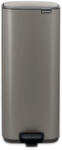 Brabantia Cos de gunoi Brabantia Bo Pedal 1010129, 30 l, Inchidere usoara, Baza antiderapanta, Gri (1010129) Cos de gunoi
