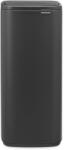 Brabantia Cos de gunoi Brabantia Bo Touch 1010135, 30 l, Deschidere lina si silentioasa, Acoperire minerala, Gri inchis (1010135) Cos de gunoi