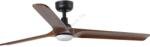 Faro Barcelona Faro 33809wt1s-led Димируем вентилатор heywood l 10 w/230 v cct Ø 132 см дърво/черно wt+do (fa33809wt1s)
