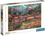Clementoni Puzzle Clementoni de 3000 piese - Liberi să hoinărească (33038) Puzzle