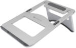 4smarts Aluminum Stand - преносима алуминиева поставка за MacBook и лаптопи (сребрист)