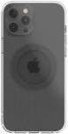 SwitchEasy MagClear Case - термополиуретанов (TPU) кейс с вграден магнитен конектор (MagSafe) за iPhone 12 Pro Max (сив-прозрачен)