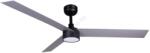 Faro Barcelona Faro 342871s - Димируем led вентилатор cruiser xl 18w/230v cct (регулируема цветна температура), Ø 160 см, сив/черен + дистанционно управление (fa342871s)