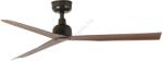 Faro Barcelona Faro 34372wt - Таванен вентилатор marine m Ø 125 см, кафяв/черен, ip44 wt + дистанционно управление (fa34372wt)