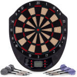 MULTISTORE Elektronikus dartstábla, Multistore AP-101, átmérő: 41 cm, 26 játékmód, 185 variáció, LCD kijelző, 8 játékosig, 6 db darts + póthegyek (TF4989)