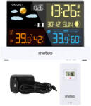 Meteo Időjárás állomás, METEO SP110B, fehér, vezeték nélküli, színes kijelző, külső érzékelő, 60 m hatótáv, hőmérséklet, páratartalom, légnyomás, előrejelzés (TF3415)