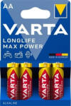 VARTA Longlife Max Power AA elem 4 db (LR6MAXTECHAA4BL)