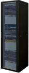 Canovate rack szekrény 26u 800x800mm mély 19" álló inorax-st CSN-9-2688A (CSN-9-2688A)