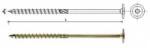 Uncanny Brand Wood liner with torx collar galvanized yellow 8*180mm t40