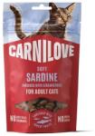 CARNILOVE Cat Crunchy Snack szardíniával és eperrel macskáknak 50gr