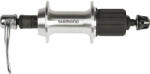 Shimano Tourney FH-TX800 trekking hátsó kerékagy kazettás lánckeréksorhoz, 36H, gyorszáras, ezüst színű, OEM kiszerelés