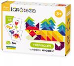 Igroteco Fa háromszögek mozaik kirakó, 64 db-os (900194)
