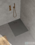 RIHO Purite NUVIA 100x80 zuhanytálca, Stone Grey D009003085 (D009003085)