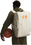 Under Armour Contain Duo MD BP Duffle Khaki Base/Team Orange Sporttáska