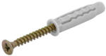 Tracon univerzális tipli+csavar szürke M6x30 mm T6UCS (T6UCS)