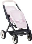 Smoby Maxi Cosi világosrózsaszín sport ikerbabakocsi babákhoz (SM253221)