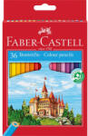 Faber-Castell Színes ceruza készlet hatszögletű kastélyos Faber-Castell 36klf. szín (FC120136) - tintasziget