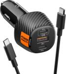 Spigen Essential Ev1133 3-port Car Charger 113w Black