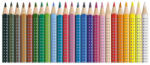 Faber-Castell Színes ceruza készlet háromszögletű GRIP Faber-Castell 24klf. szín (FC112424) - tintasziget