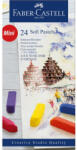 Faber-Castell Porpasztell kréta készlet mini puha CREATIVE STUDIO Faber-Castell 24klf. szín (FC128224) - tintasziget