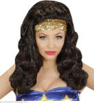 Widmann Wonder woman női paróka, fekete (8003558049448)