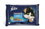 Mars-Nestlé Felix Fantastic - (lazac, lepényhal) aszpikban (4x85g) (742457)
