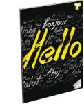 T-Creativ szótár füzet - A4 - köszönések - HELLO (TC26-A16011082-944370-3-SARGA-HELLO)