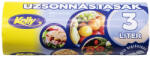  Nylon zacskó 25 x 35 cm (3 liter) 100 db/csomag uzsonnás rollos